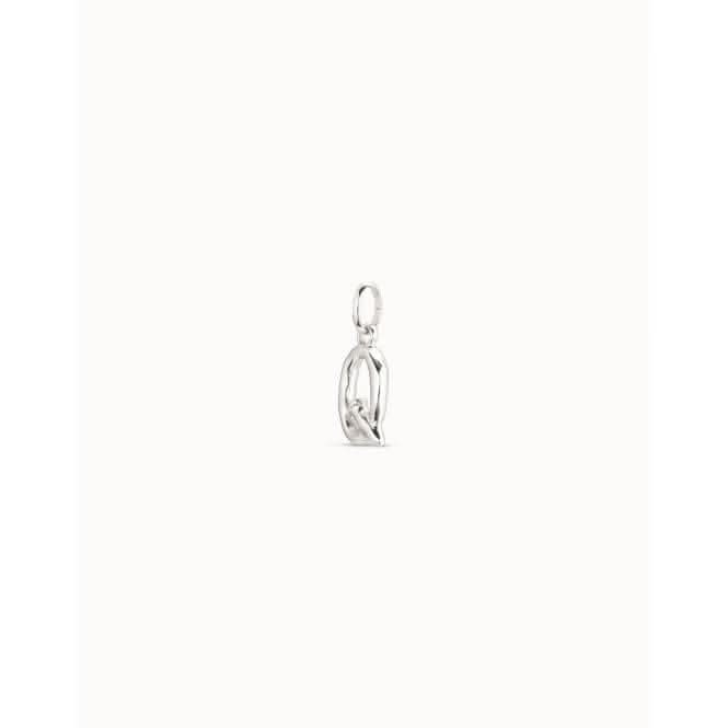 Gimme A Letter Q Silver Metal Charm CHA0043MTL0000U