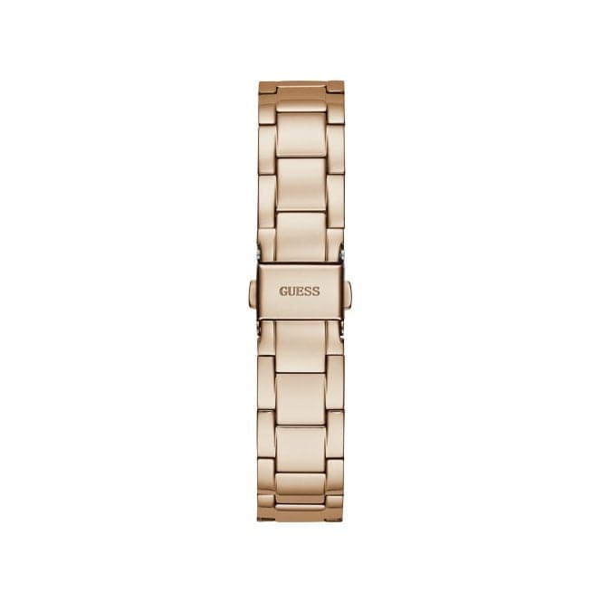 Quattro Clear Ladies Trend Rose Gold Stainless Steel Watch GW0300L3Guess WatchesGW0300L3