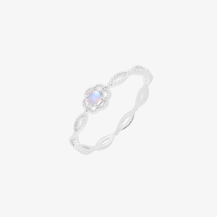 Moonstone rose ring-1