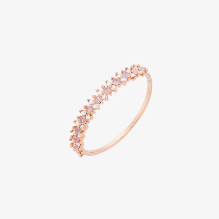 Moonstone cubic ring-6