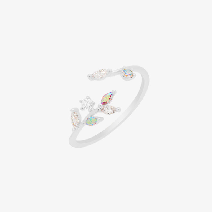 Smoky topaz vine ring-5