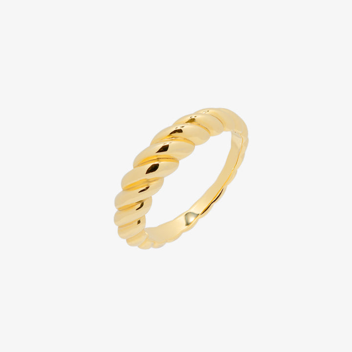 Oval Shaped Screw Band Ring-4