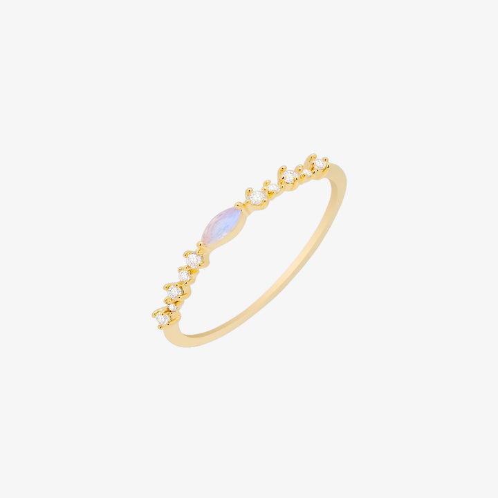 Pink Moonstone Ring-0