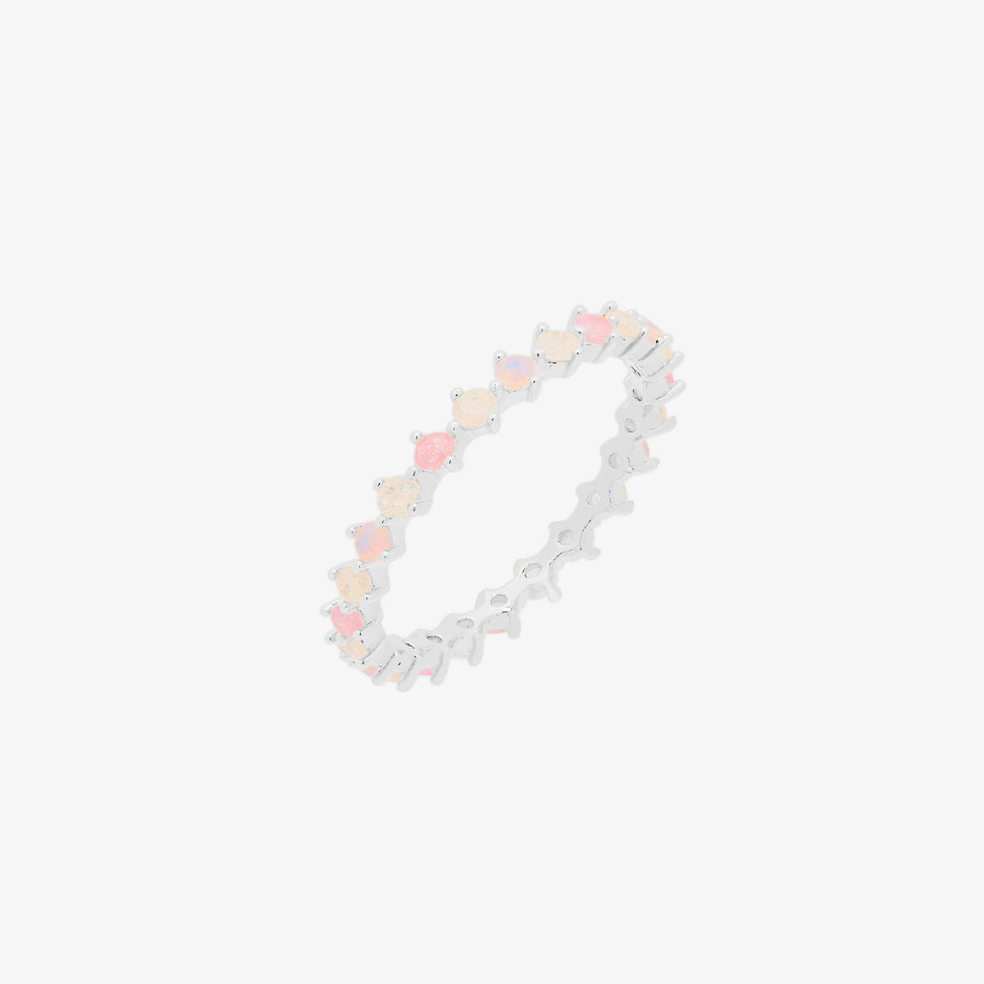 Triple Gemstone Ring-5