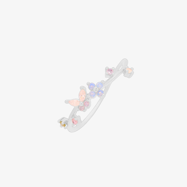 butterfly moonstone flower cubic ring-5