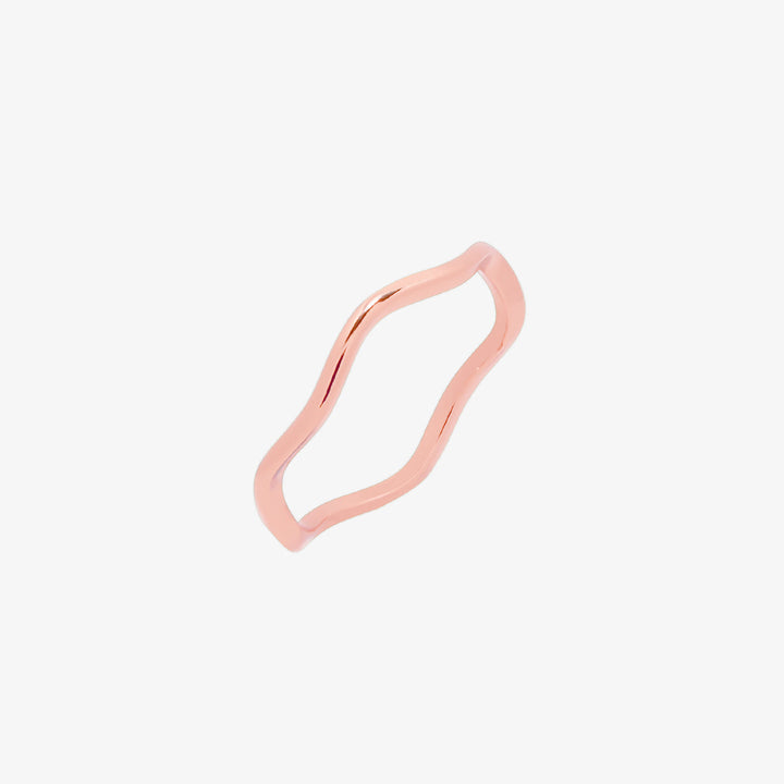 Minimalist Wave Ring-6