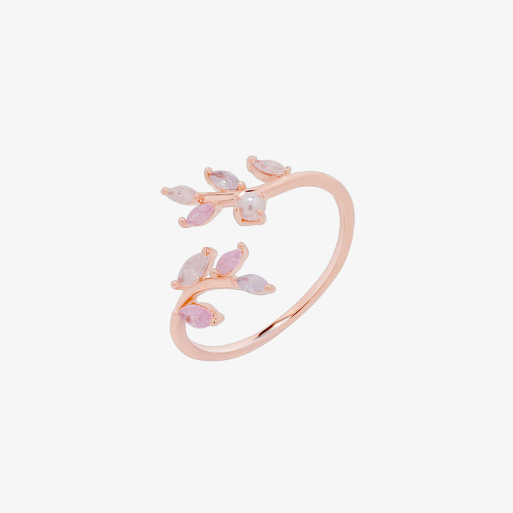 Pearl vine ring-6