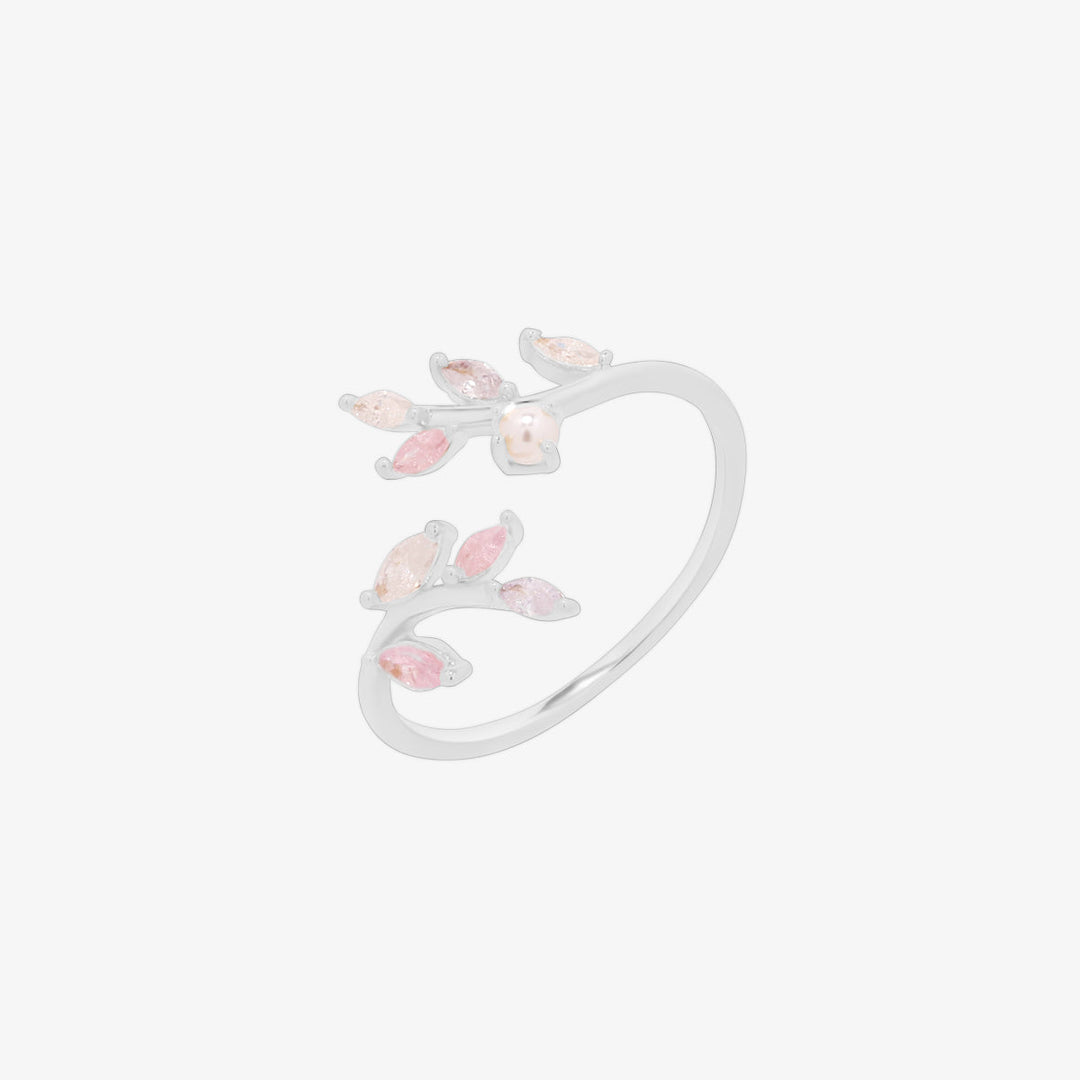 Pearl vine ring-5