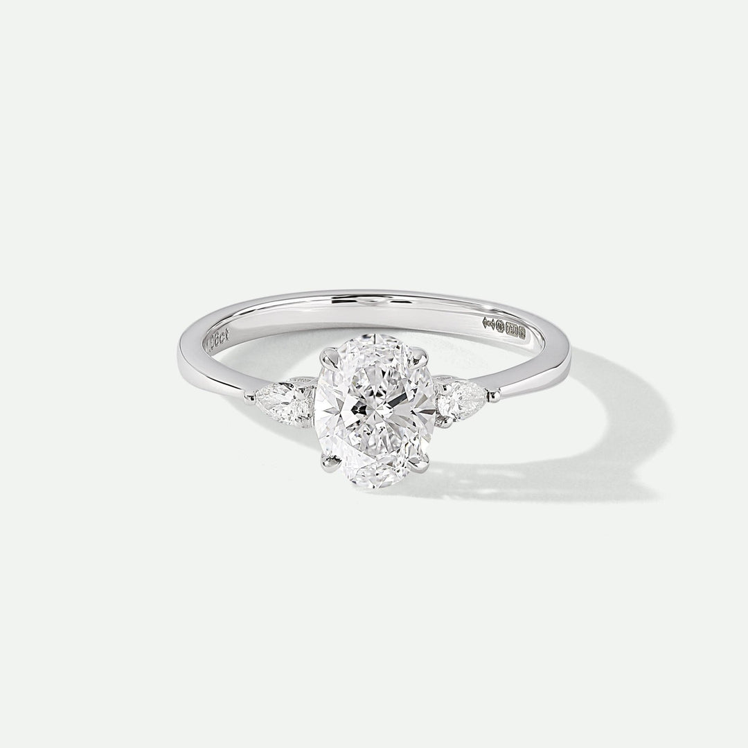 Rebecca | 18ct White Gold 1ct tw Lab Grown Diamond Engagement RingCreated BrillianceBA0072395 - M