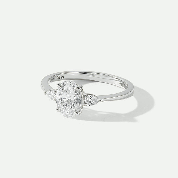 Rebecca | 18ct White Gold 1ct tw Lab Grown Diamond Engagement RingCreated BrillianceBA0072395 - M