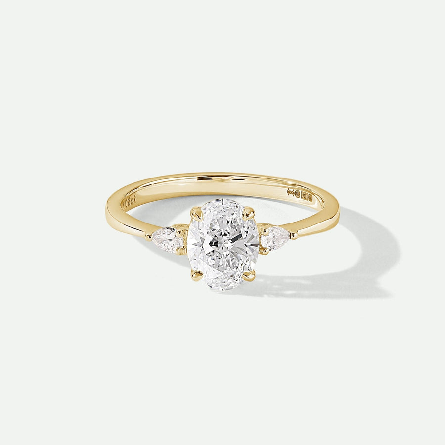 Rebecca | 18ct Yellow Gold 1ct tw Lab Grown Diamond Engagement RingCreated BrillianceBA0072539 - M