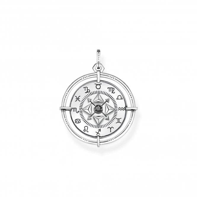 Rebel At Heart Black Elements Of Nature Amulet Pendant PE907 - 643 - 11Thomas Sabo Sterling SilverPE907 - 643 - 11