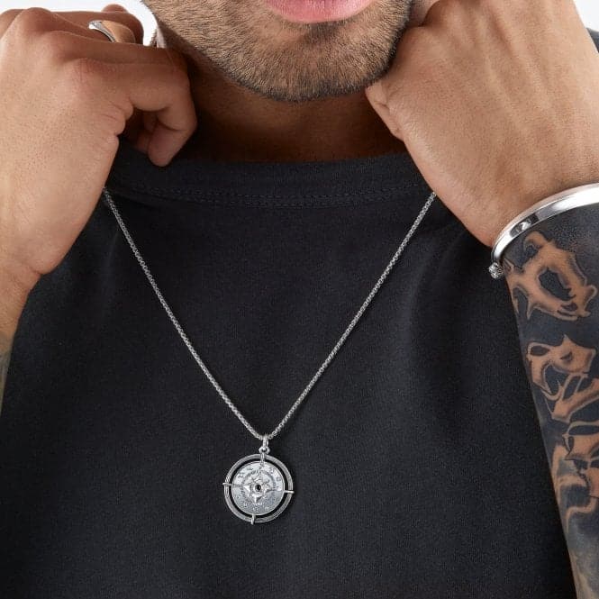 Rebel At Heart Black Elements Of Nature Amulet Pendant PE907 - 643 - 11Thomas Sabo Sterling SilverPE907 - 643 - 11