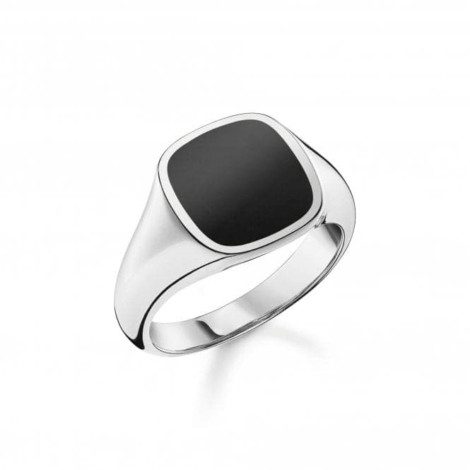 Rebel At Heart Black Ring TR2332 - 024 - 11Thomas Sabo Sterling SilverTR2332 - 024 - 11 - 60