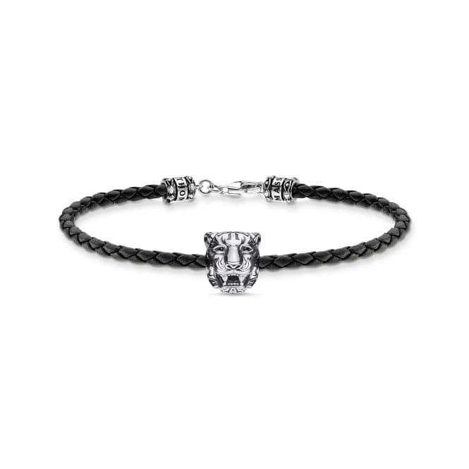 Rebel At Heart Black Tiger Bracelet A2054 - 805 - 11Thomas Sabo Sterling SilverA2054 - 805 - 11 - L16