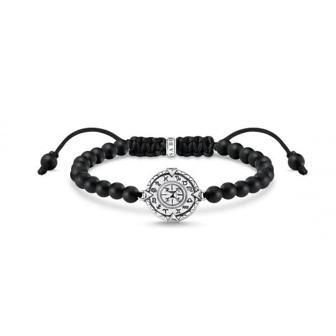 Rebel At Heart Elements Of Nature Black Bracelet A2009 - 704 - 11 - L22VThomas Sabo Sterling SilverA2009 - 704 - 11