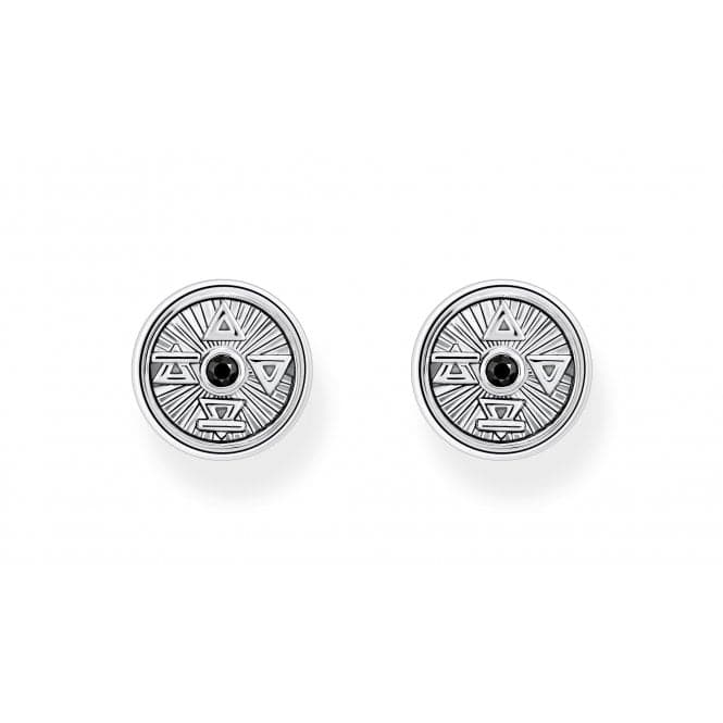 Rebel At Heart Elements Of Nature Black Earrings H2162 - 643 - 11Thomas Sabo Sterling SilverH2162 - 643 - 11