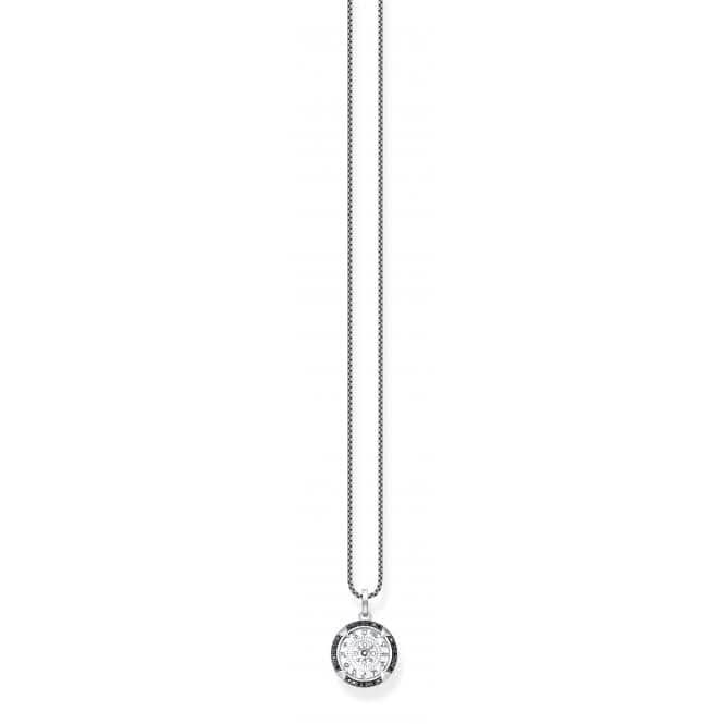 Rebel At Heart Elements Of Nature Black Necklace KE2153 - 643 - 11 - L50VThomas Sabo Sterling SilverKE2153 - 643 - 11