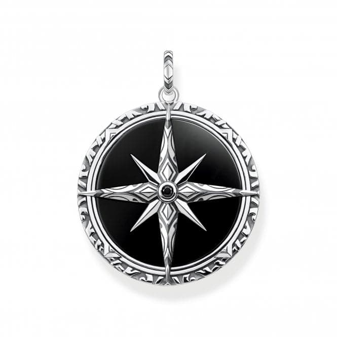 Rebel At Heart Elements Of Nature Black Pendant PE935 - 641 - 11Thomas Sabo Sterling SilverPE935 - 641 - 11