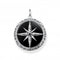 Rebel At Heart Elements Of Nature Black Pendant PE935 - 641 - 11Thomas Sabo Sterling SilverPE935 - 641 - 11