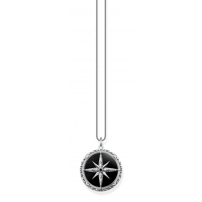 Rebel At Heart Elements Of Nature Black Pendant PE935 - 641 - 11Thomas Sabo Sterling SilverPE935 - 641 - 11