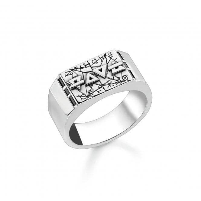 Rebel At Heart Elements Of Nature Black Ring TR2331 - 643 - 11Thomas Sabo Sterling SilverTR2331 - 643 - 11 - 60