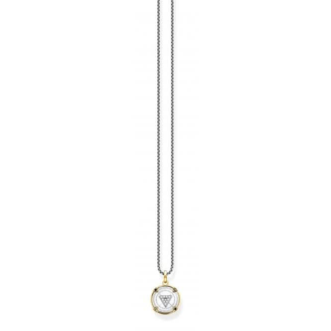Rebel At Heart Elements Of Nature Gold Necklace KE2151 - 849 - 7 - L50VThomas Sabo Sterling SilverKE2151 - 849 - 7