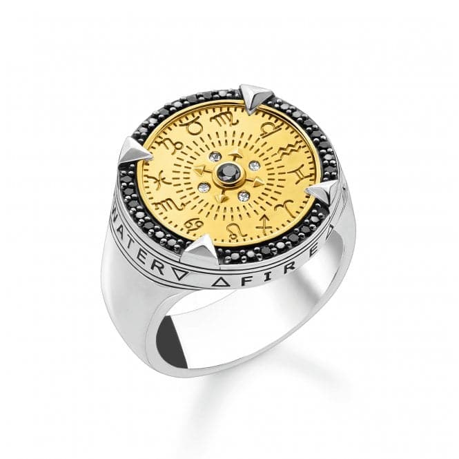 Rebel At Heart Elements Of Nature Gold Ring TR2329 - 849 - 7Thomas Sabo Sterling SilverTR2329 - 849 - 7 - 48