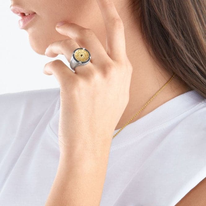 Rebel At Heart Elements Of Nature Gold Ring TR2329 - 849 - 7Thomas Sabo Sterling SilverTR2329 - 849 - 7 - 48