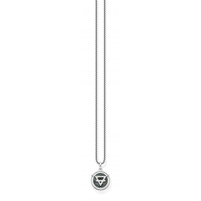 Rebel At Heart Elements Of Nature Green Necklace KE2150 - 503 - 6 - L50VThomas Sabo Sterling SilverKE2150 - 503 - 6