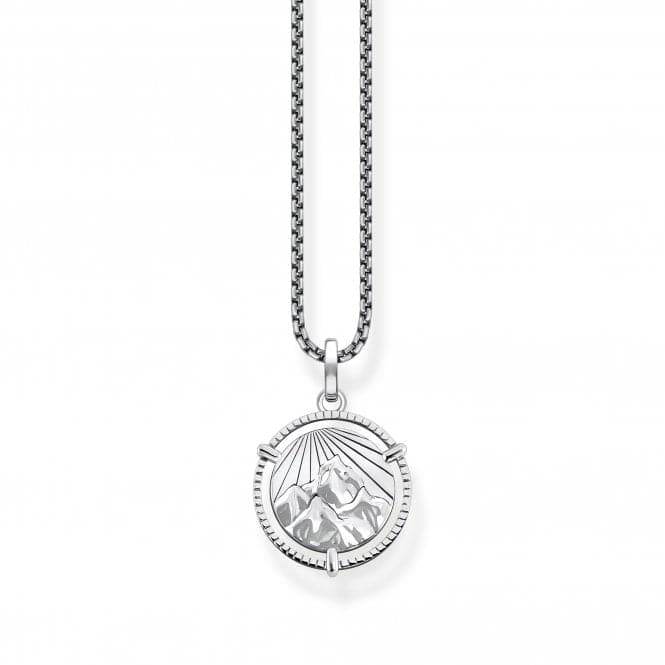 Rebel At Heart Elements Of Nature Green Necklace KE2150 - 503 - 6 - L50VThomas Sabo Sterling SilverKE2150 - 503 - 6