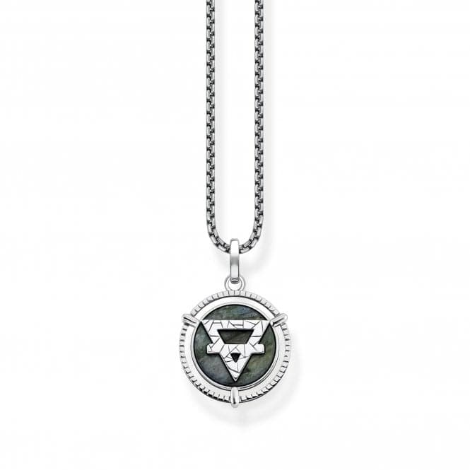 Rebel At Heart Elements Of Nature Green Necklace KE2150 - 503 - 6 - L50VThomas Sabo Sterling SilverKE2150 - 503 - 6