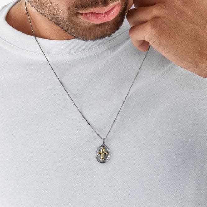 Rebel At Heart Fleur - De - Lis Pendant PE910 - 966 - 7Thomas Sabo Sterling SilverPE910 - 966 - 7