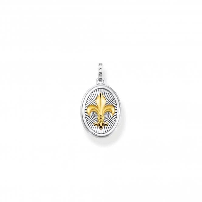 Rebel At Heart Fleur - De - Lis Pendant PE910 - 966 - 7Thomas Sabo Sterling SilverPE910 - 966 - 7