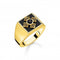 Rebel At Heart Gold Plated Royalty Cross Ring TR2209 - 177 - 11Thomas Sabo Sterling SilverTR2209 - 177 - 11 - 60