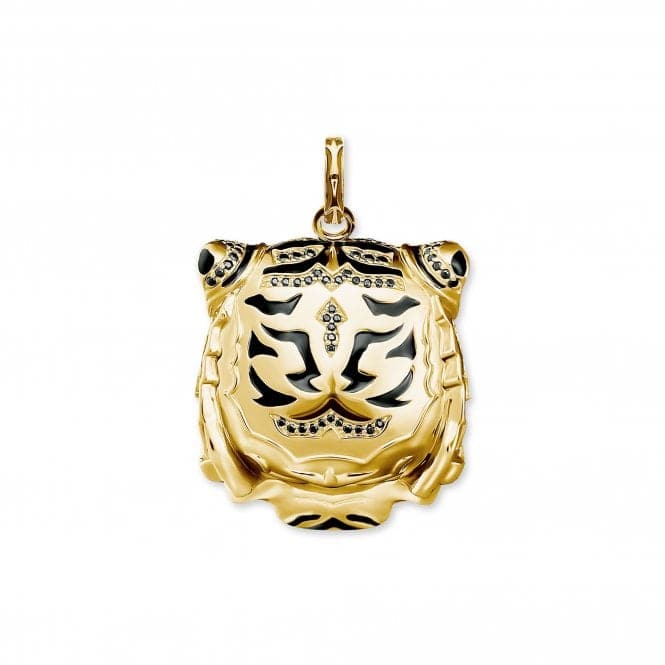 Rebel At Heart Gold Plated Tiger Pendant PE888 - 565 - 39Thomas Sabo Sterling SilverPE888 - 565 - 39