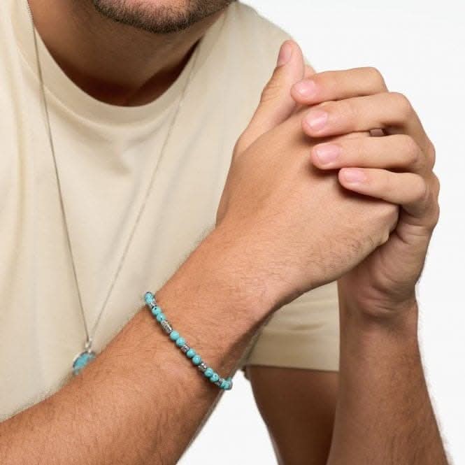 Rebel At Heart Lucky Charm Turquoise Bracelet A1923 - 878 - 17Thomas Sabo Sterling SilverA1923 - 878 - 17 - L15,5