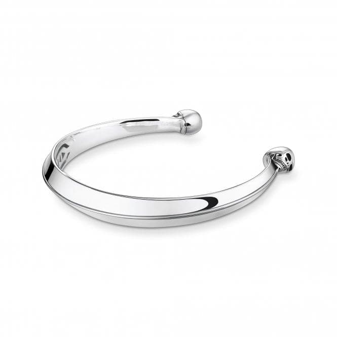 Rebel At Heart Silver Skull Bangle AR106 - 637 - 21Thomas Sabo Sterling SilverAR106 - 637 - 21 - L16