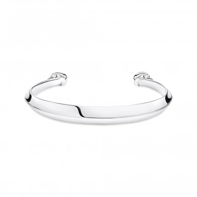 Rebel At Heart Silver Skull Bangle AR106 - 637 - 21Thomas Sabo Sterling SilverAR106 - 637 - 21 - L16