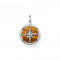 Rebel At Heart Tiger's Eye Compass Pendant PE833 - 826 - 2Thomas Sabo Sterling SilverPE833 - 826 - 2