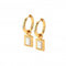 Rectangle Mother of Pearl Earrings DE765Hot Diamonds x GemstonesDE765