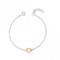 Recycled Silver & Gold Plated Star Bracelet B5371D for DiamondB5371