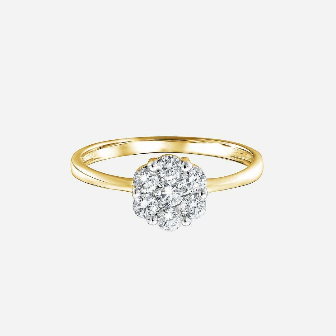 Reese | 9ct Yellow Gold 0.46ct tw Lab Grown Diamond RingCreated BrillianceBA0071451 - M