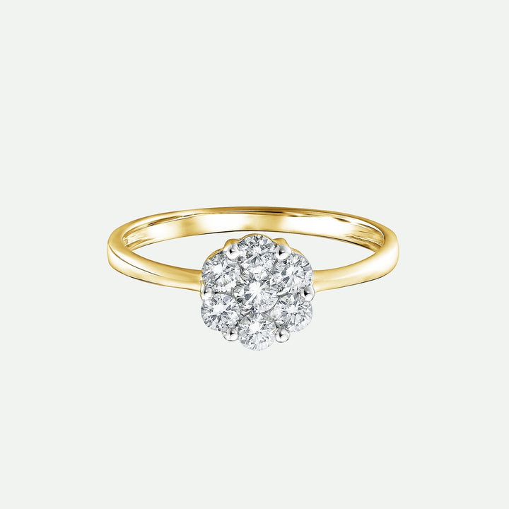 Reese | 9ct Yellow Gold 0.46ct tw Lab Grown Diamond RingCreated BrillianceBA0071451 - M