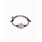 Rett Awareness Bracelet Silver Leather BraceletUNOde50PUL0839MARMTL0U