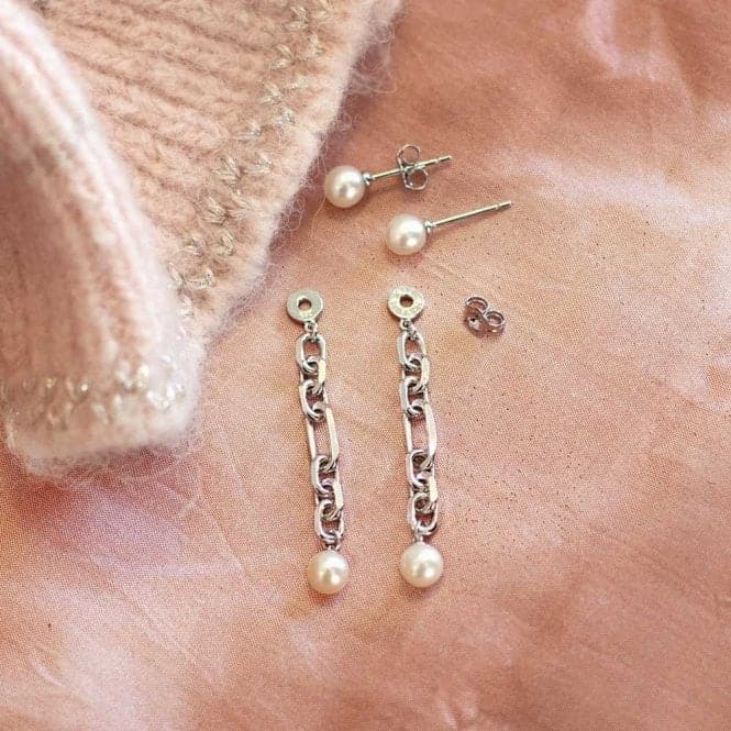 Revival Astoria Figaro Pearl Earrings 50434FPKit Heath50434FP