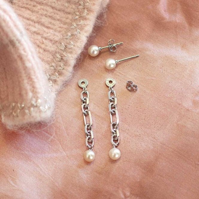 Revival Astoria Figaro Pearl Earrings 50434FPKit Heath50434FP