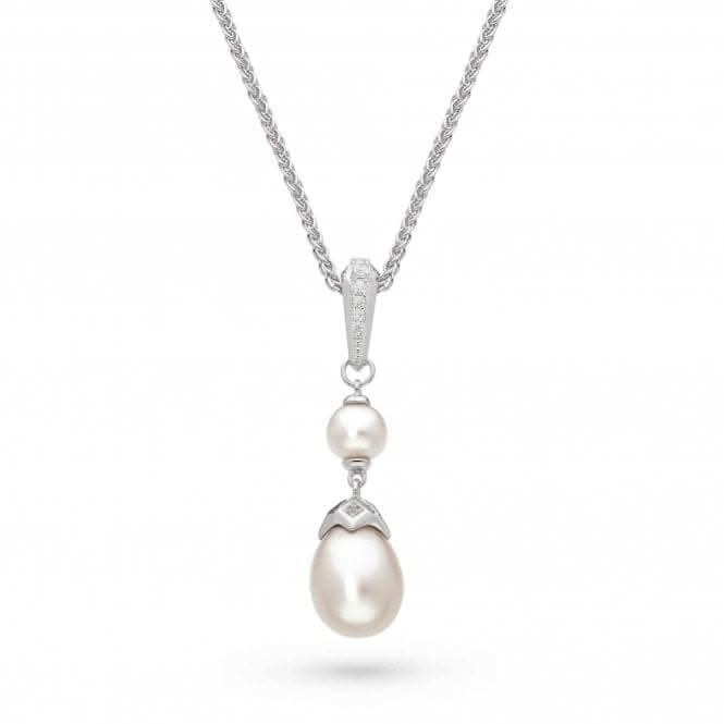 Revival Astoria Glitz Twin Pearl Necklace 90433FPCKit Heath90433FPC