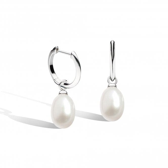 Revival Astoria Pearls Teardrop Pearl Hoop Earrings 50430FPKit Heath50430FP