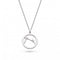 Revival Céleste Constellation Zirconia Rhodium Plated Aries 18" Necklace 90471ARIKit Heath90471ARI